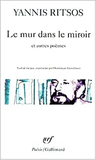 Couverture du livre 'Le mur dans le miroir : et autres poèmes'