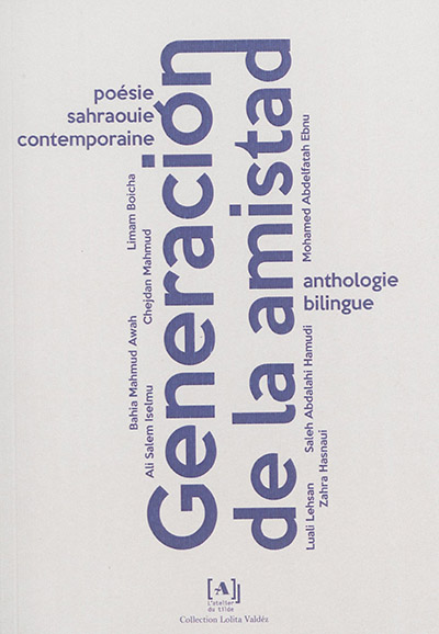 Couverture du livre 'Poésie sahraouie contemporaine'